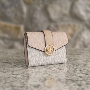 Michael Kors Carmen Logo Medium Wallet